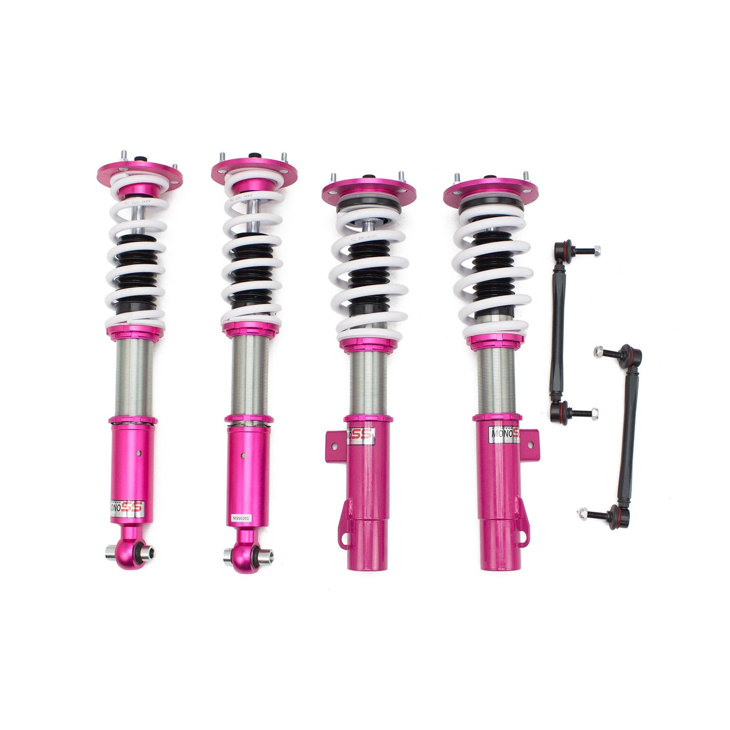 Godspeed(MSS0201) MonoSS Coilover Lowering Kit, Fully Adjustable, Ride Height, Spring Tension And 16 Click Damping, BMW 7-Series(E38) 1994-01