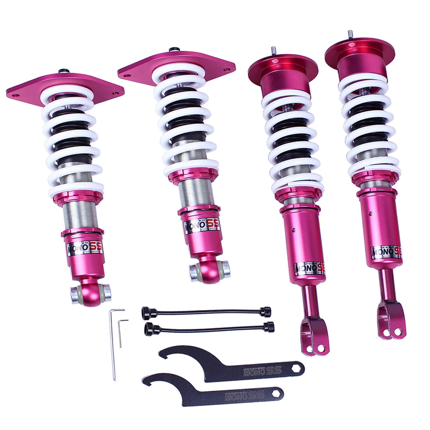Godspeed MSS1040 MonoSS Coilover Lowering Kit, Fully Adjustable, Ride Height, Spring Tension And 16 Click Damping, Audi A6 Quattro(C5) 1997-04