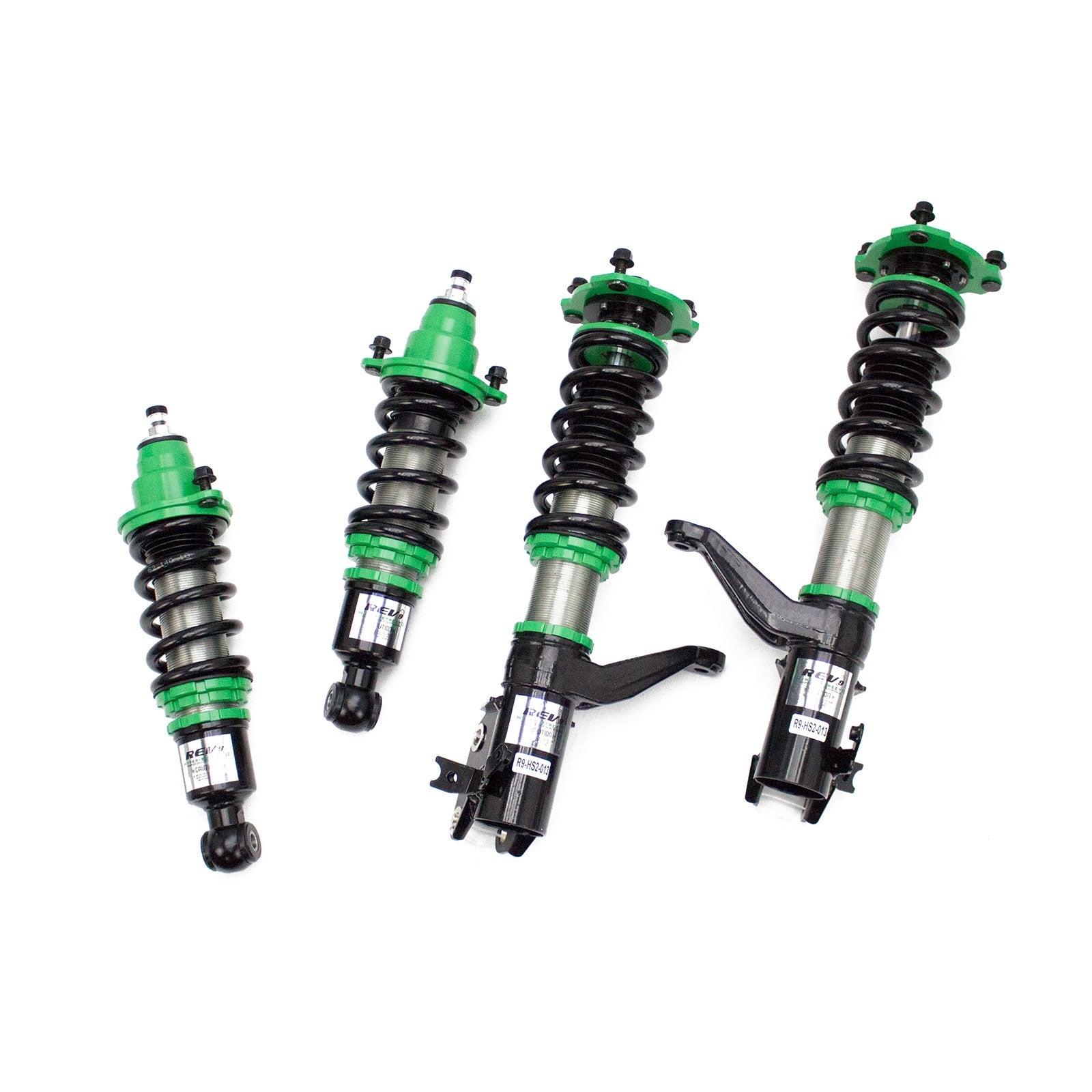 R9-HS2-013_1, Acura RSX(DC5) 2002-06 Hyper-Street II Coilover Suspension Lowering Kit, Mono-Tube Shock w/ 32 Click Rebound Setting, Full Length Adjustable