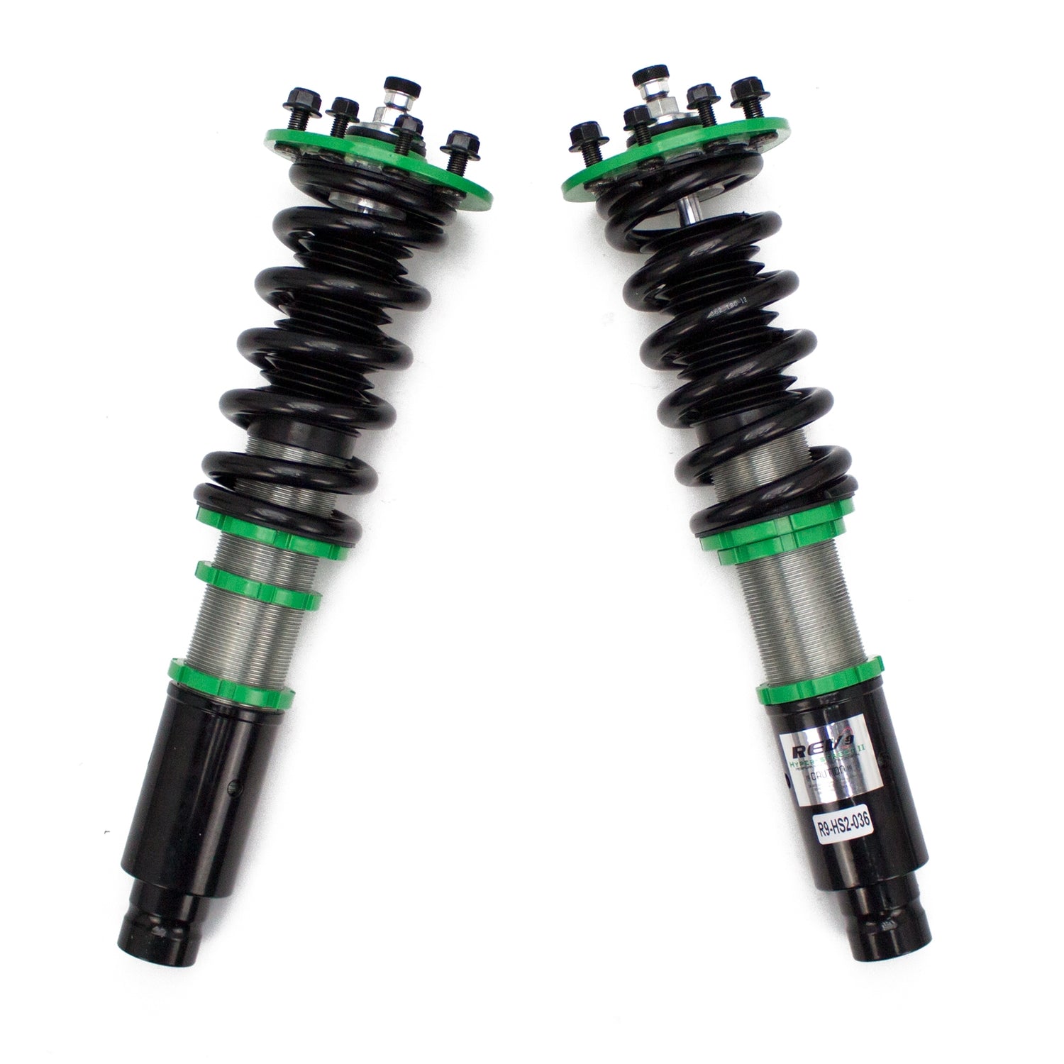 R9-HS2-036_3, Acura CL 01-03, Hyper-Street II Coilover Suspension Lowering Kit, Mono-Tube Shock w/ 32 Click Rebound Setting, Full Length Adjustable